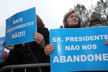 Cavaco desta vez não se furtou às manifestações