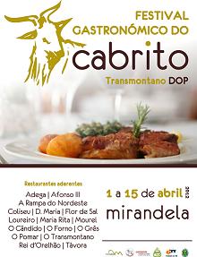 Primeiro Festival do Cabrito DOP promove produto típico transmontano em Mirandela