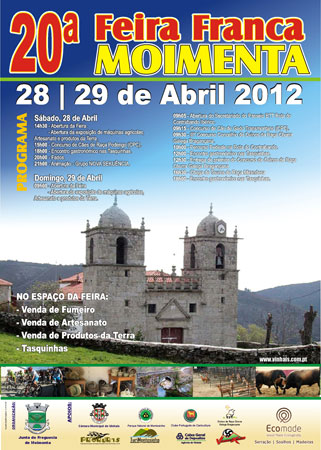 Moimenta acolhe este fim-de-semana a vigésima Feira Franca
