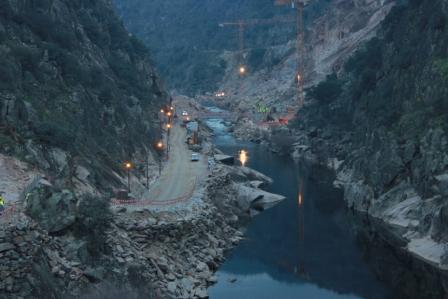 Acidente faz cinco feridos ligeiros na Barragem do Tua