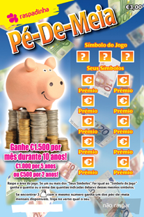 Moncorvense ganha 180 mileuros em raspadinha