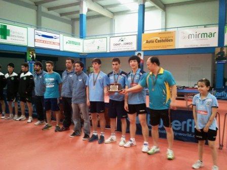 CTM Mirandela B sobe à 1ª Divisão Nacional de Ténis de Mesa