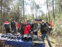 Bombeiros acampam em Vimioso