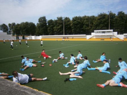 Selecção sub-14 da AFB está a deixar bons indicadores no Lopes da Silva