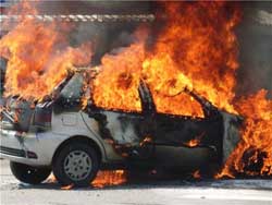 Viatura ardeu em Macedo de Cavaleiros