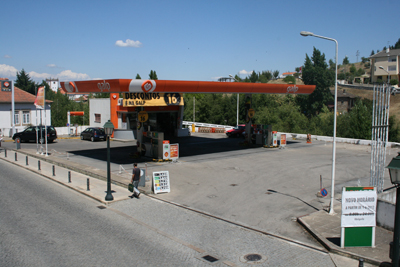 Bragança sem combustível durante a noite