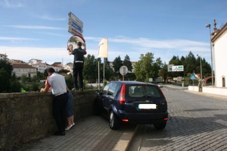Acidente lança polémica sobre sinalização em Bragança