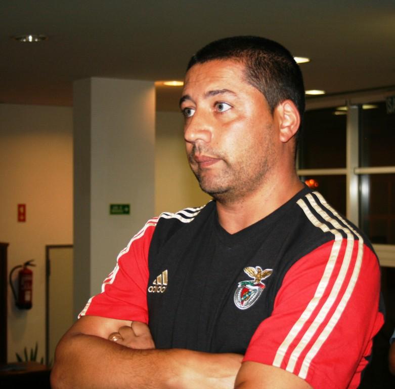 Tó Parente preparado para trabalhar com os mais novos