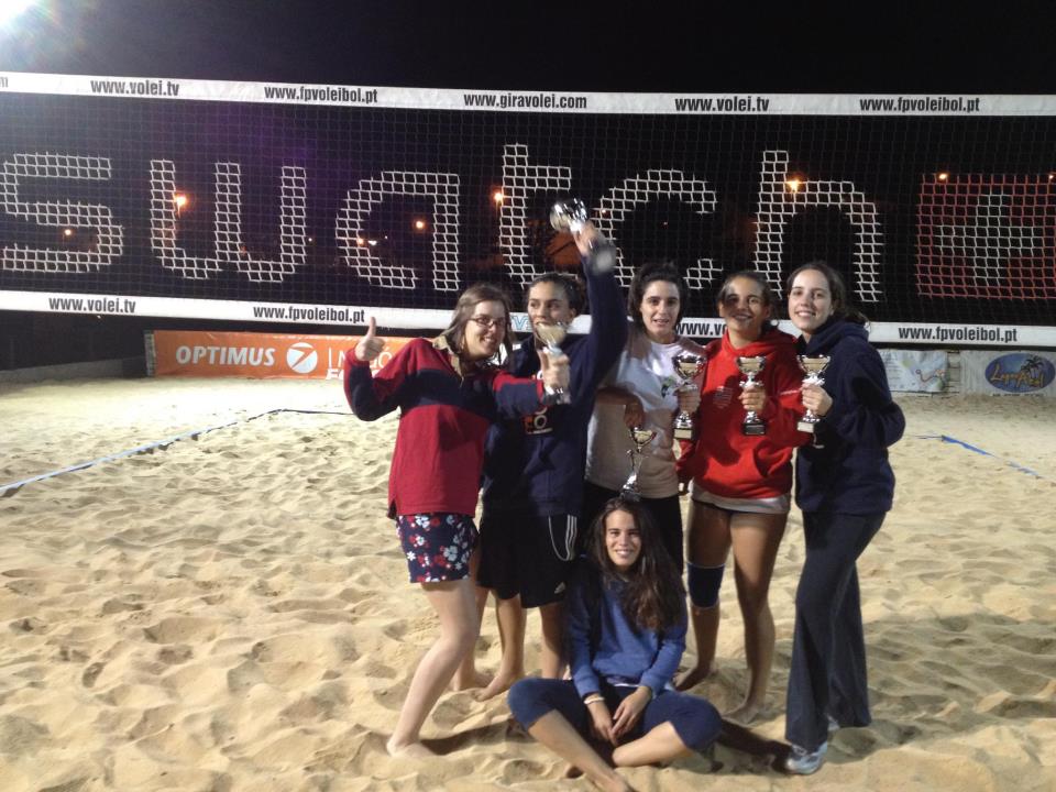 Dupla de Mirandela triunfa no voleibol de praia em Bragança