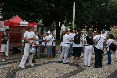 Pólo da Liga Portuguesa Conta o Cancro no Hospital de Bragança
