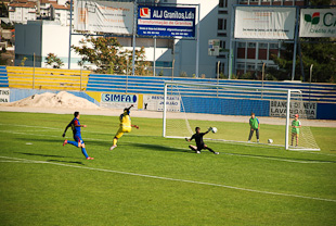 Primeira vitória em casa