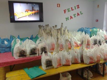 Carenciados de Mirandela recebem cabazes de Natal