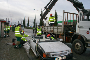 Queda de neve posta à prova