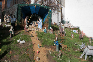 Presépio gigante é motivo de atracção