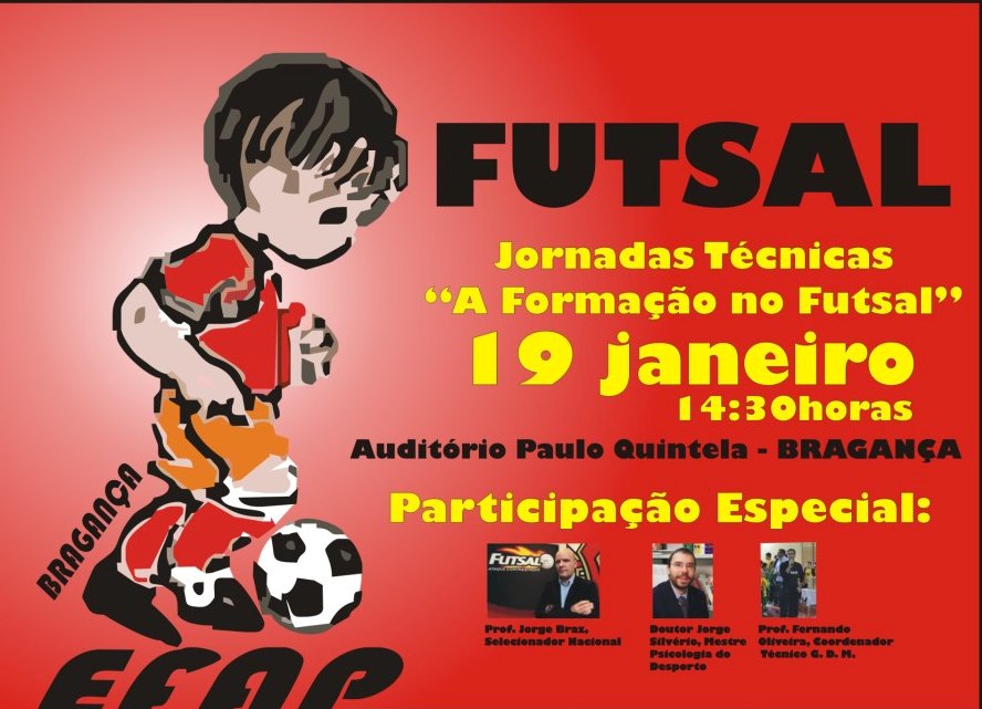 Jorge Braz em Bragança para as Jornadas de Futsal