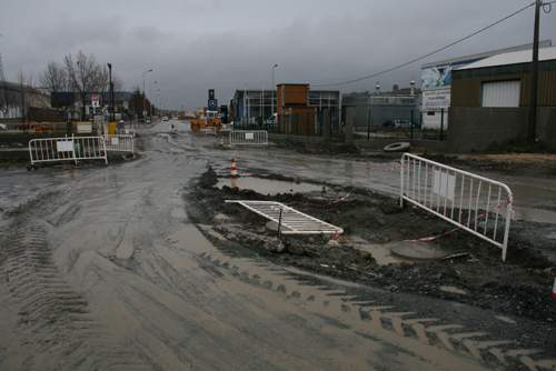 Empresário da Zona Industrial das Cantarias descontentes com obras