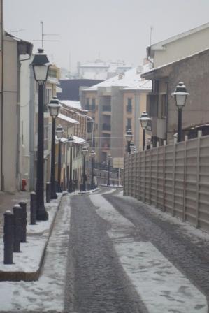 Neve condiciona distrito de Bragança
