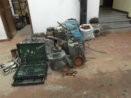 Apreensão de cobre em Carrazeda de Ansiães