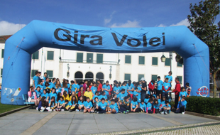 Aumentam os praticantes de gira-volei na região