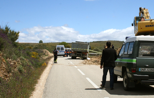 Vítima mortal em acidente de trabalho