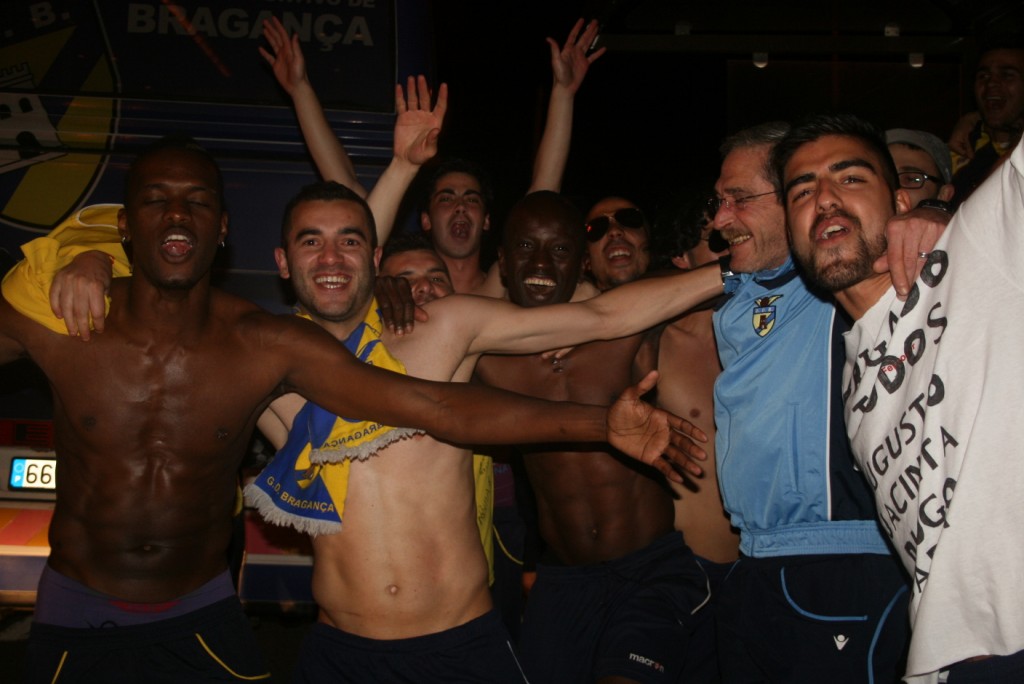 10 anos depois o Grupo Desportivo de Bragança é campeão nacional da 3ª Divisão A.