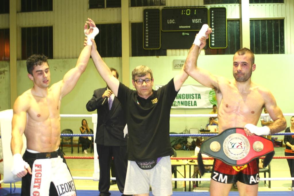 Bruno Vicente é campeão nacional de Low Kick