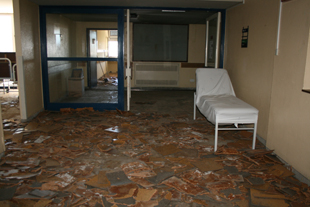 Quarto piso do Hospital entra em obras