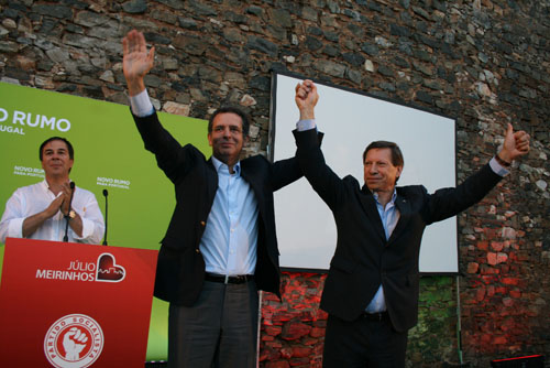 Seguro veio a Bragança apoiar Meirinhos