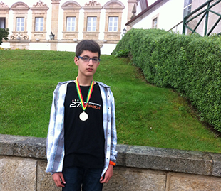 David Martins conquista bronze nas Olimpíadas da Matemática