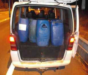 Três detidos a furtar gasóleo