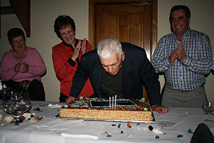 Idoso festeja centenário cheio de vida