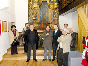 A exposição de pintura de J. Freire “O Rosto que mudou o Mundo”