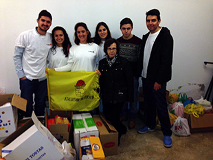 Juventude Socialista de Vinhais em campanha solidária