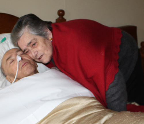 Apaixonados depois de 60 anos de casamento