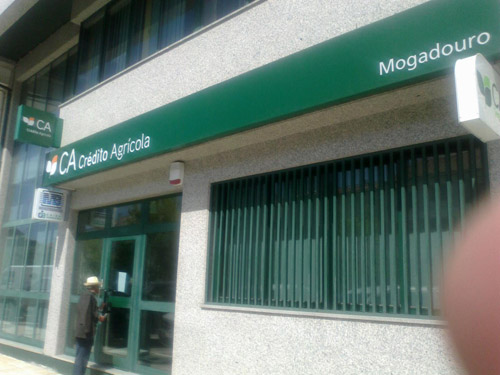 Tentativa de assalto ao Crédito Agrícola de Mogadouro