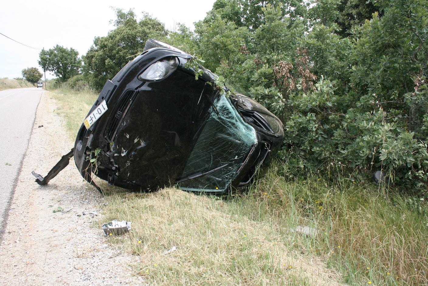 Acidente junto a Vilar Seco, no concelho de Vimioso