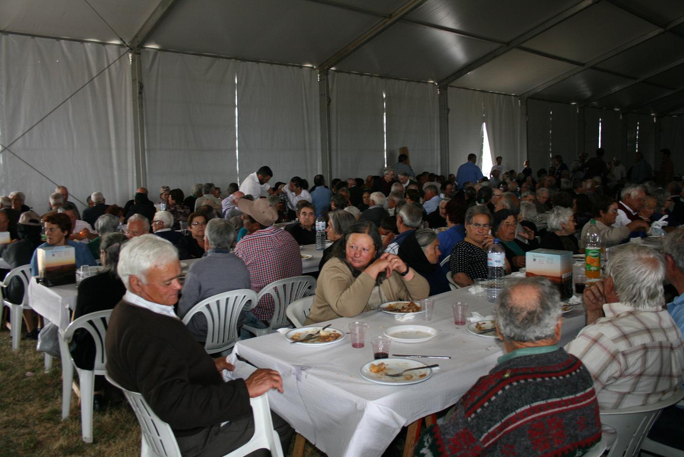Centenas de idosos do concelho de Miranda encontram-se na “Festa da Amizade”