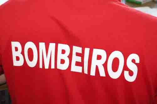 Bombeiro de Miranda sofreu queimaduras em cerca de 50 por cento do corpo