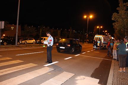 Dois feridos com gravidade em atropelamento em Bragança