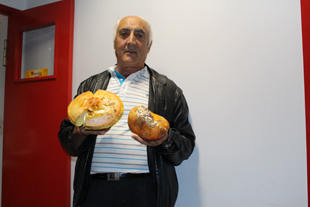 Brigantino apanha cogumelo “gigante”