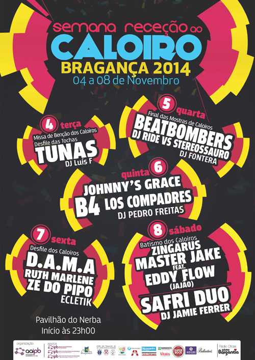 Académica apresenta cartaz que “está na moda”