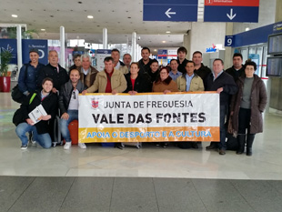 Habitantes de Vale das Fontes em Paris