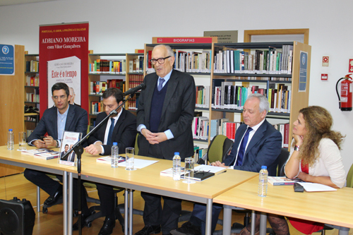 Adriano Moreira preocupado com o despovoamento da região