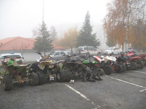 Detidos por furto de motos