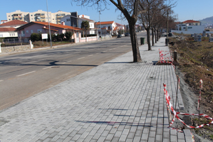 Passeios e entrada sul requalificados em Bragança