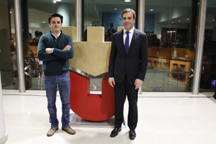 Elmo dourado e vermelho é a nova imagem de Bragança