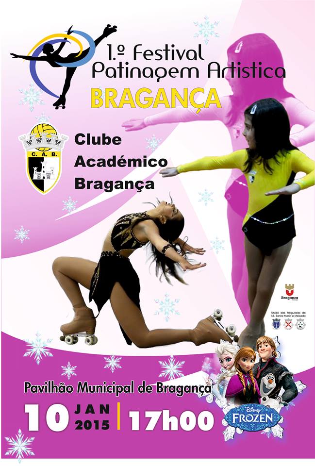 Clube Académico de Bragança organiza 1º Festival de Patinagem Artística