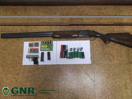 GNR deteve um homem e identificou mais dois