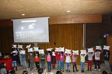 Importância do sono explicada às crianças da Escola Augusto Moreno
