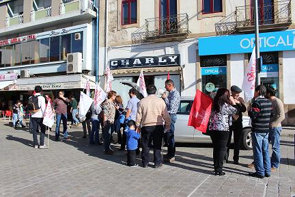 Trabalhadores do distrito de Bragança manifestaram as suas preocupações ao primeiro-ministro